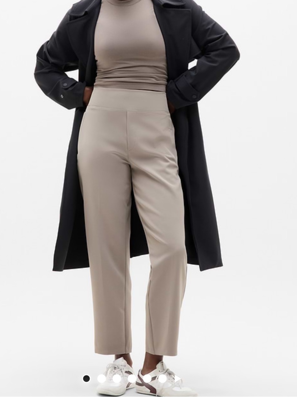 Athleta Endless Pants Cream 4 P